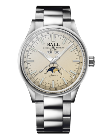 Engineer II Moon Calendar (40mm) | NM3016C-S1J-CH - Click Image to Close