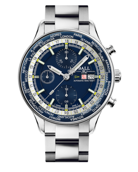 Engineer II Navigator World Time Chronograph | CM3388D-S-BE - Click Image to Close