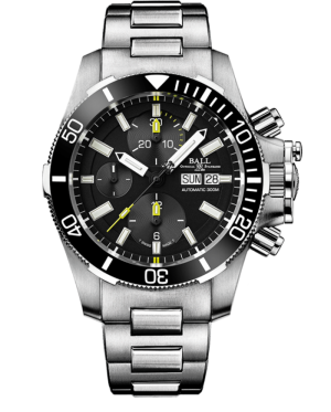 Engineer Hydrocarbon Submarine Warfare Ceramic Chronograph | DC2236A-SJ-BK