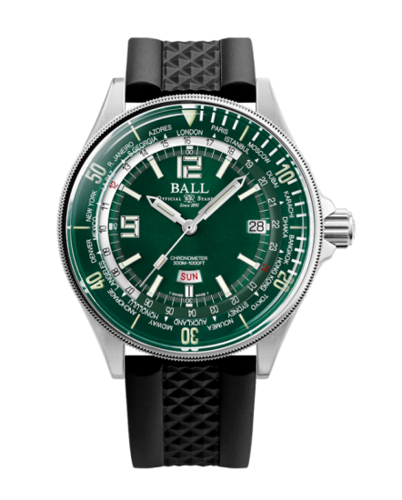 Engineer Master II Diver Worldtime (42mm) | DG2232A-PC-GR - Click Image to Close