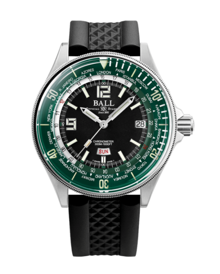 Engineer Master II Diver Worldtime (42mm) | DG2232A-PC-GRBK - Click Image to Close